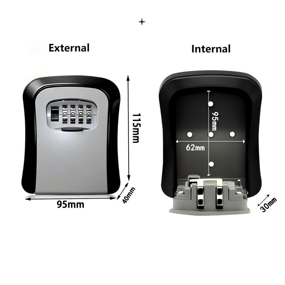 Lockbox Key Secure - Настенный сейф для ключей с 4-значным