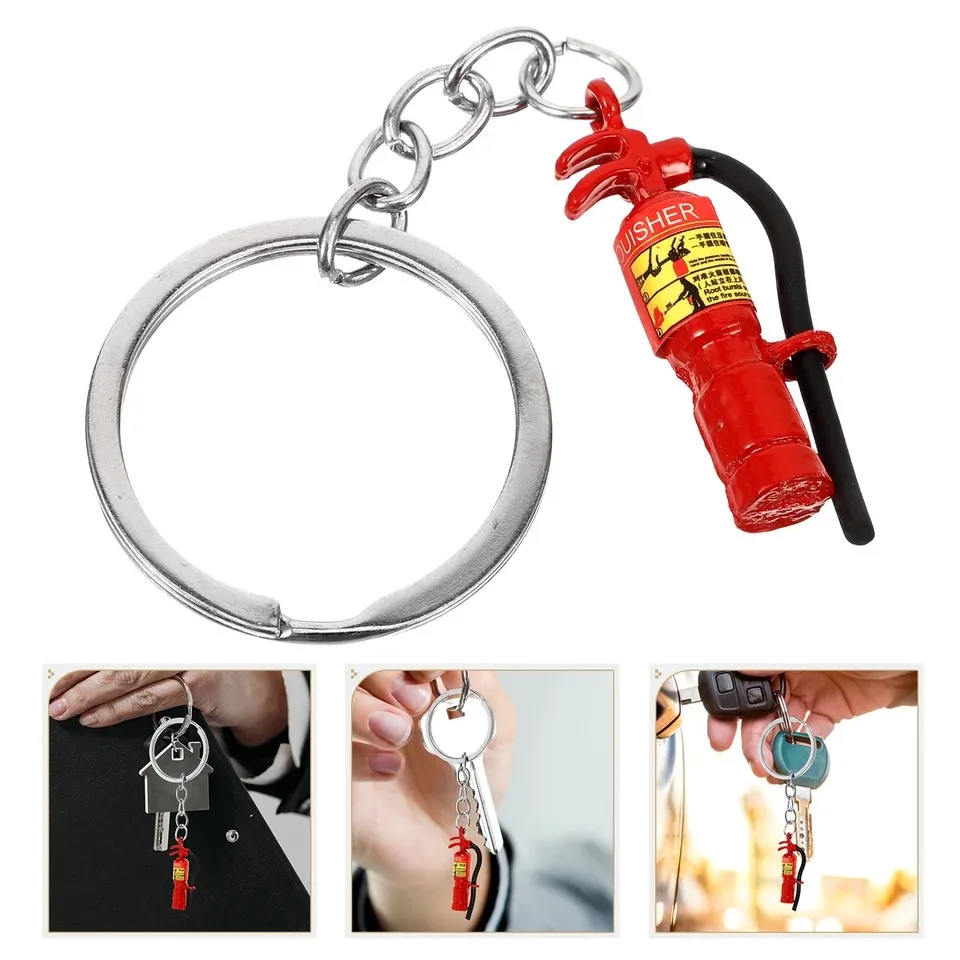 Fire Extinguisher Small - Модный мини-огнетушитель, кулон, брелок, красный бензиновый
