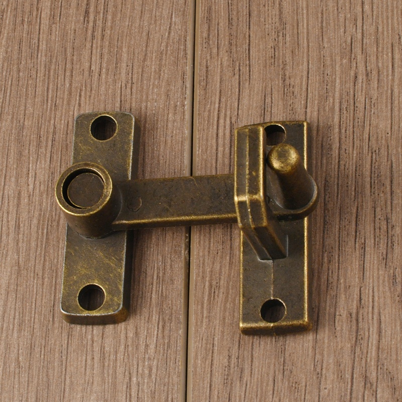 Security Chain Door - 1 комплект, бронзовая ручка замка для
