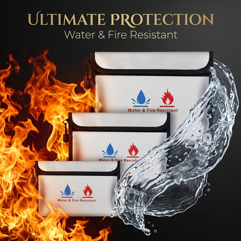 Fire Safe Document - Огнеупорная и водонепроницаемая сумка для документов,