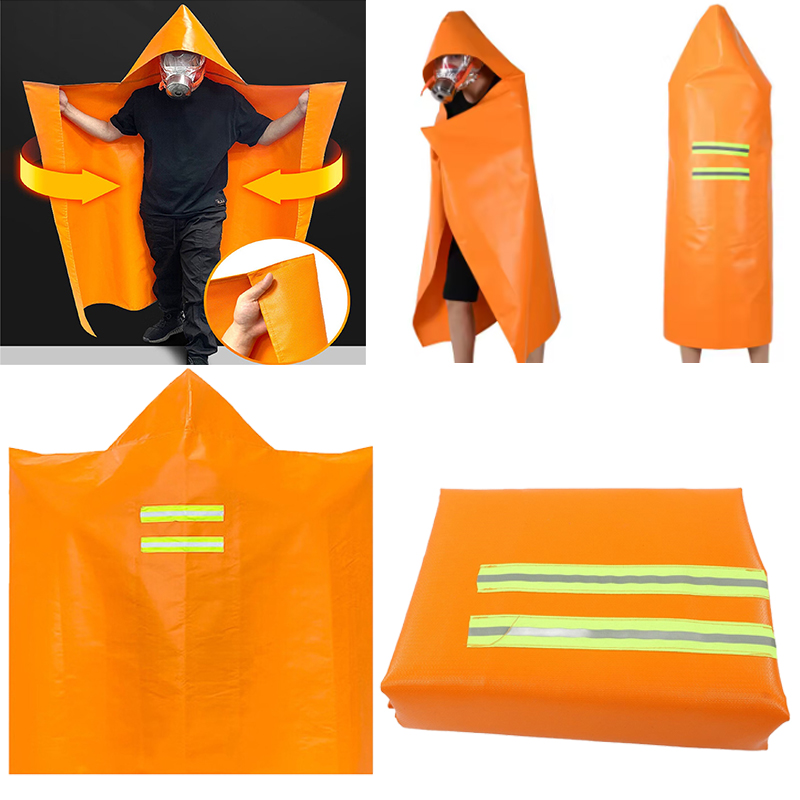 Fire Blanket Kitchen - Огнестойкий плащ для взрослых, аварийное выживание,