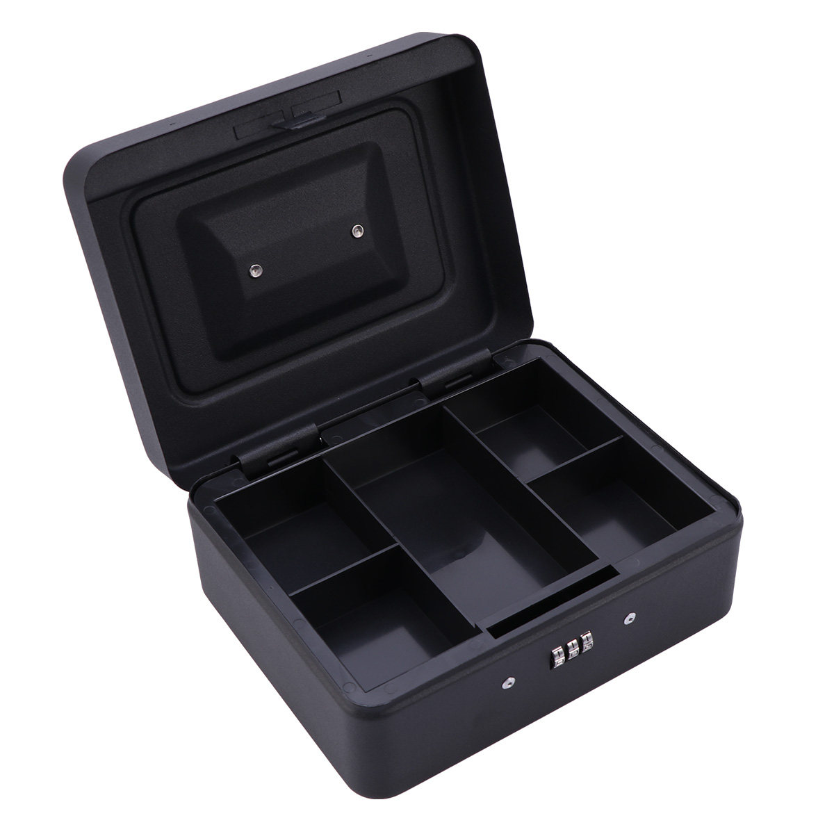 Lockbox Key Secure - Прочный металлический кассовый ящик с усиленной