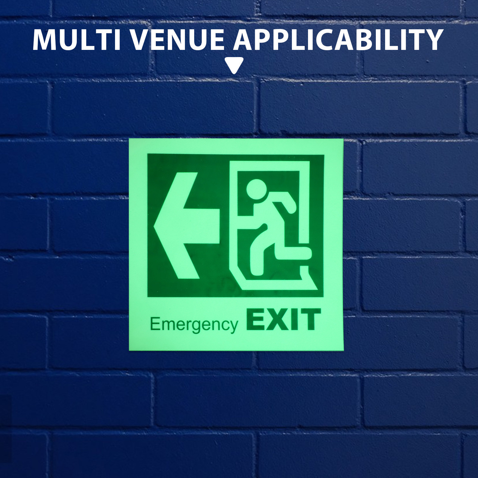 Светящаяся самоклеящаяся накле – обзор и цена Emergency Exit Sign