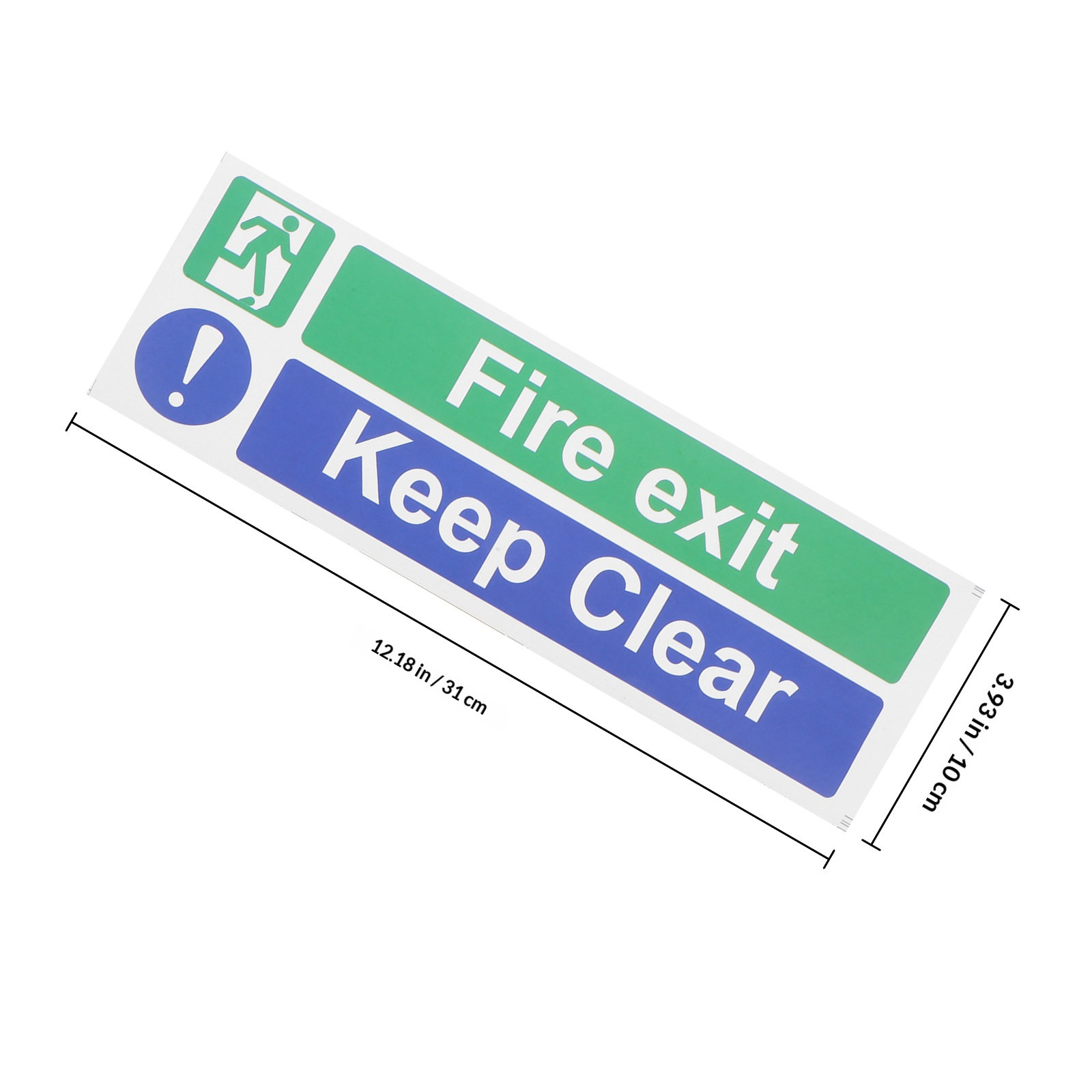 5 шт. наклеек для обеспечения  – обзор и цена Emergency Exit Sign