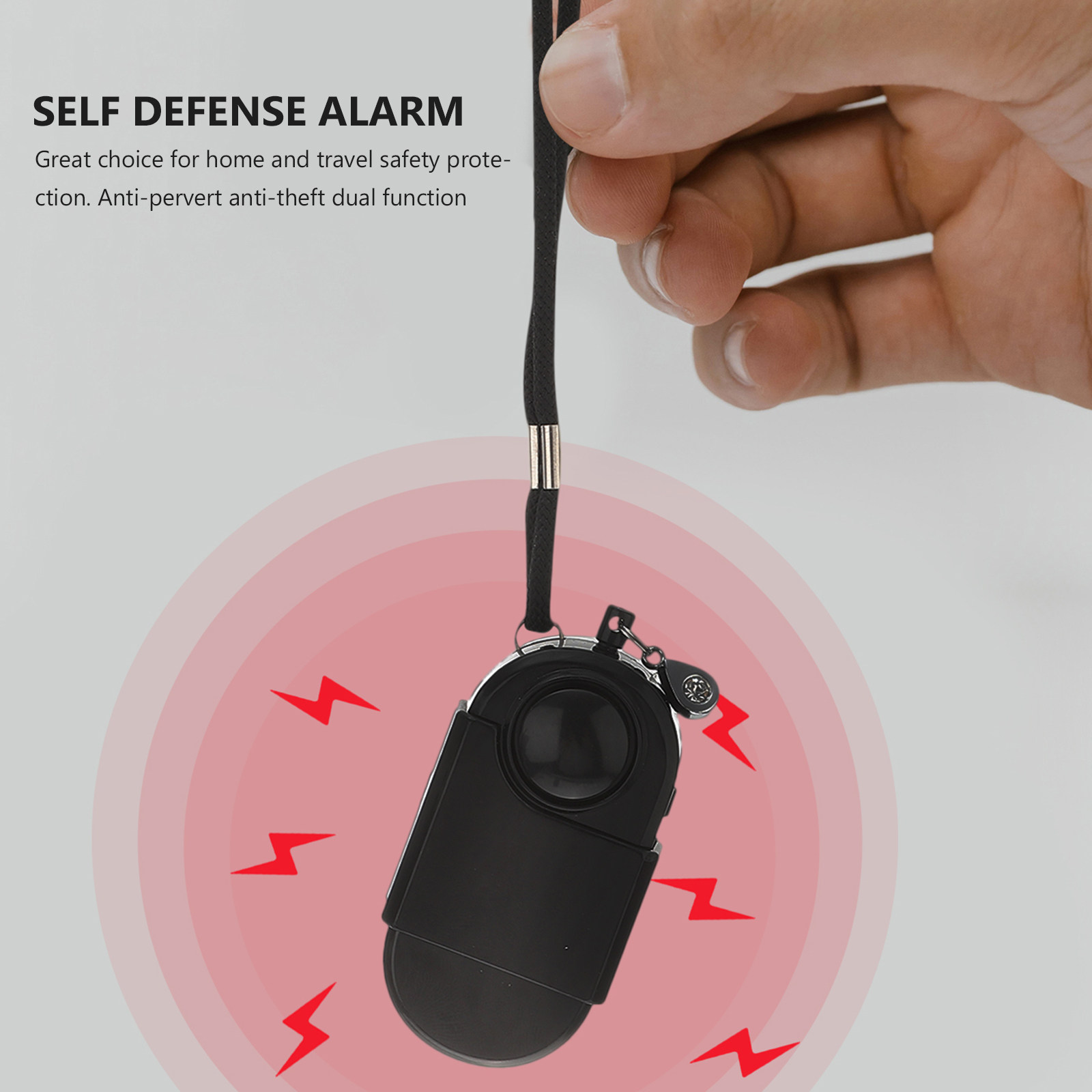Компактный персональный сигнал – обзор и цена Personal Alarm Keychain