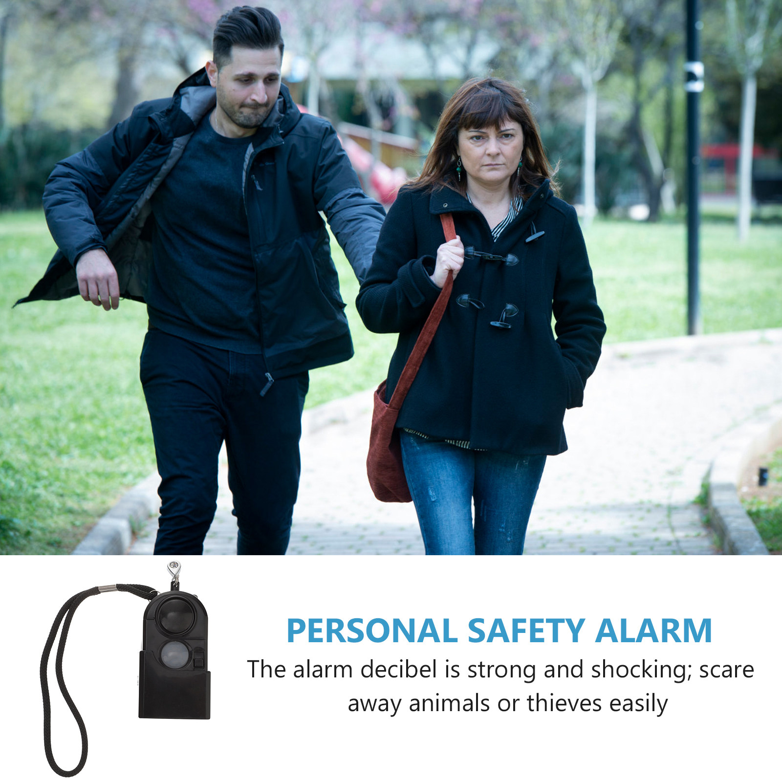 Компактный персональный сигнал – обзор и цена Personal Alarm Keychain