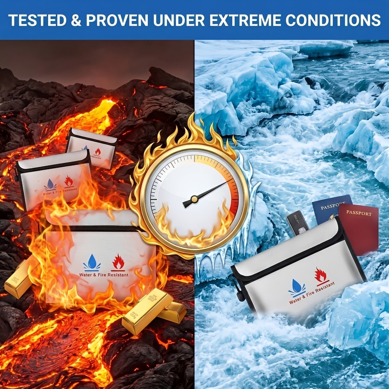 Огнеупорная и водонепроницаема – обзор и цена Fire Safe Document