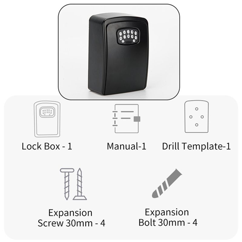 Умный бокс для ключей A92Z TUY – обзор и цена Lockbox Key Secure