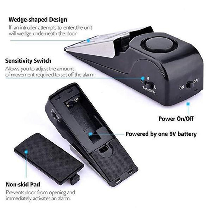 Беспроводной дверной сигнализа – обзор и цена Door Stop Alarm